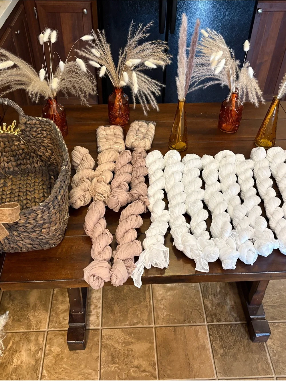 Fall BOHO wedding decor bundle
